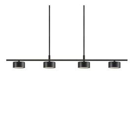 Nordlux :: Lampa wisząca Clyde czarna szer. 115 cm
