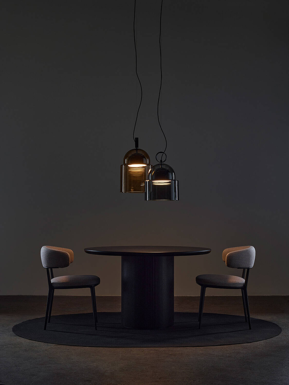 Brokis :: Lampa Wisząca Dome śr. 32 cm amber