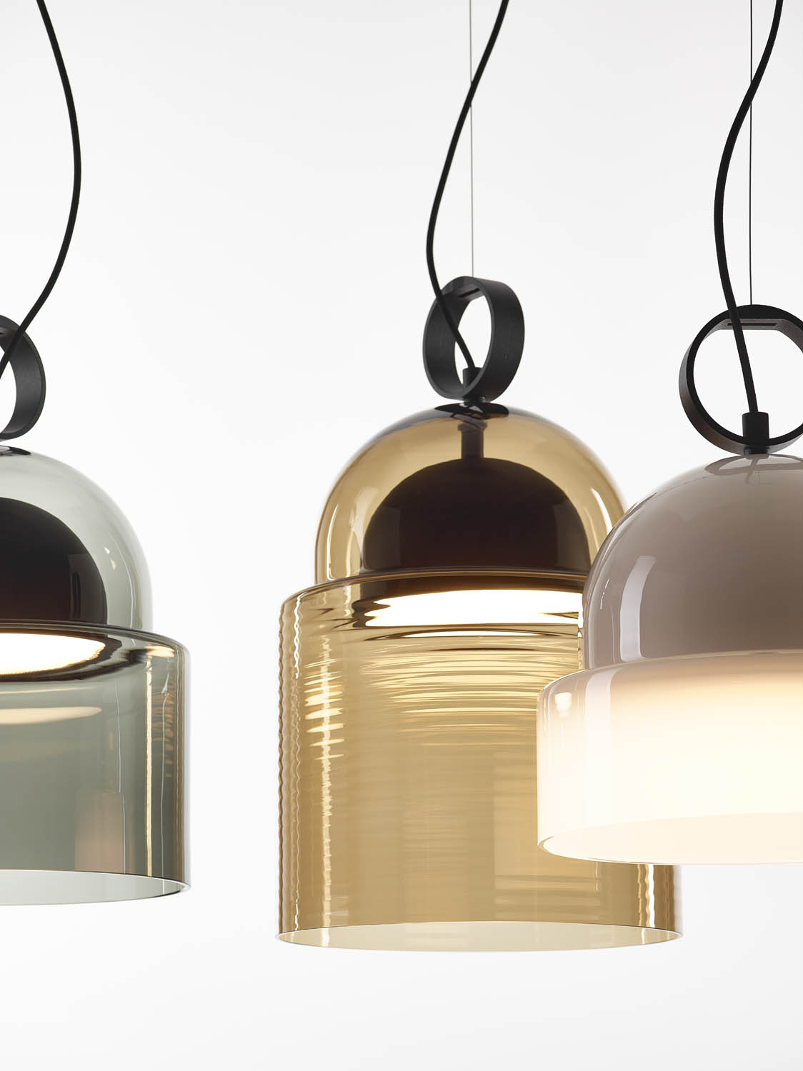 Brokis :: Lampa Wisząca Dome śr. 32 cm amber