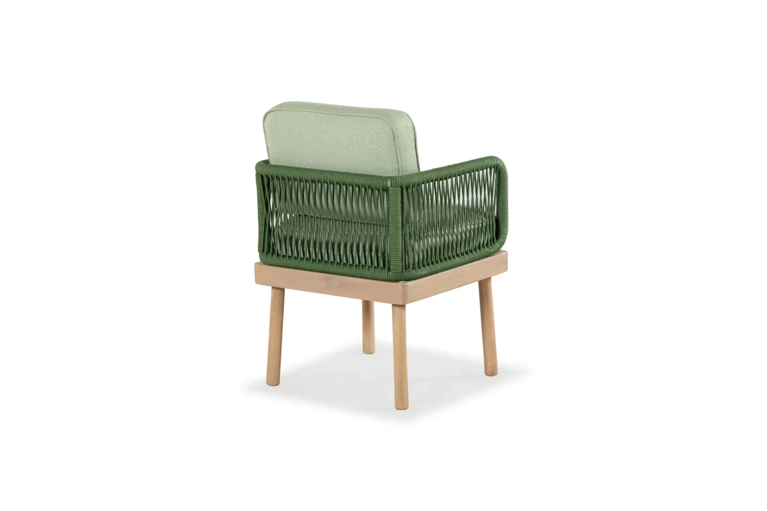 Kunesti :: Krzesło ogrodowe Green it up zielone szer. 57,5 cm