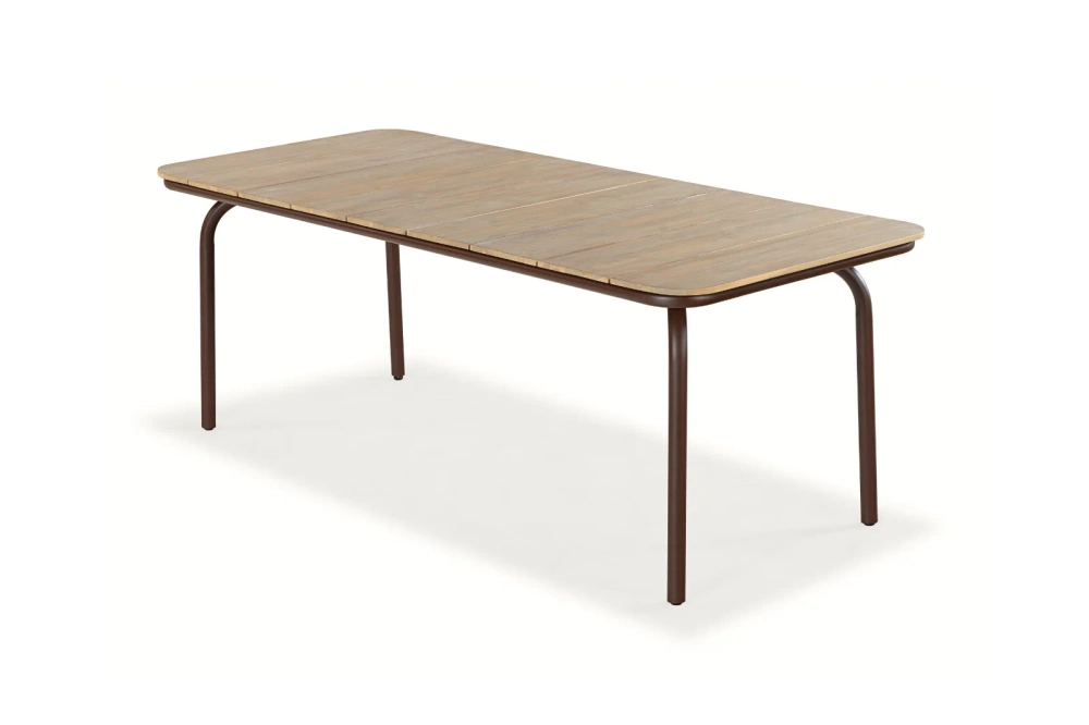 Kunesti :: Stół ogrodowy Coffee or tea drewniany blat szer. 200 cm