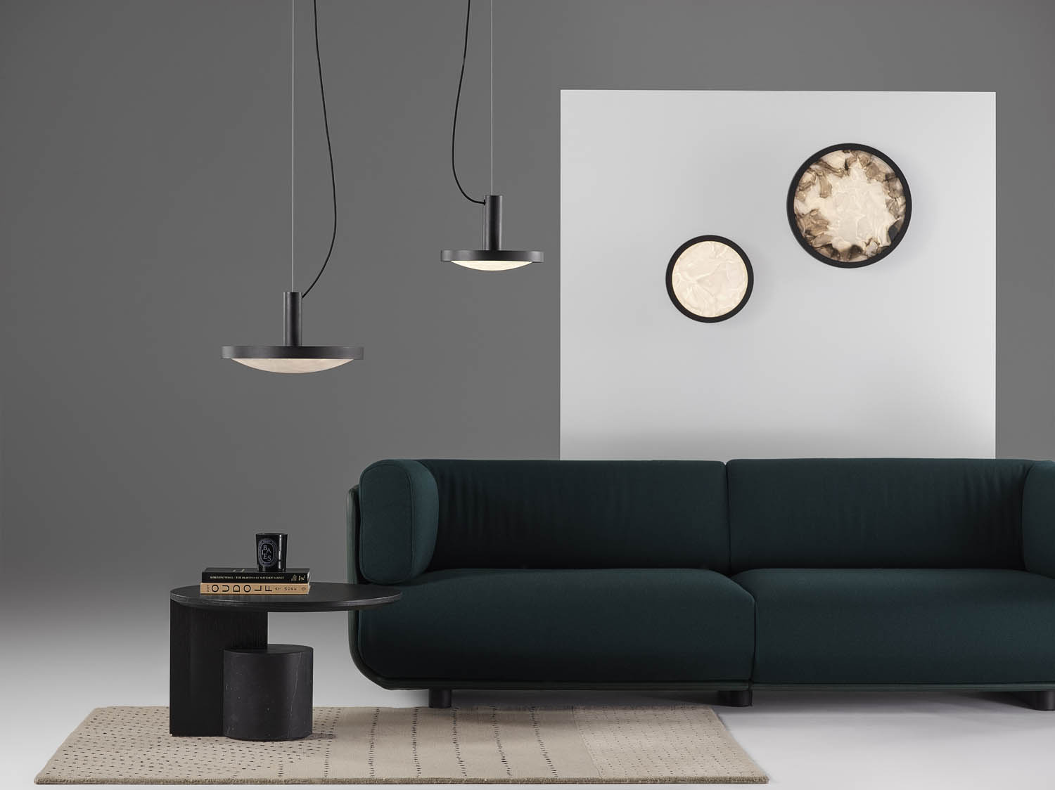 Brokis :: Lampa Wisząca Convex śr. 30 cm transparentna