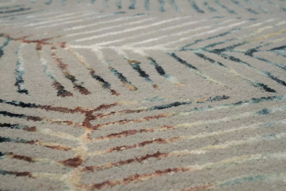 Carpet Decor :: Dywan Palms Grey szary ręcznie wykonany