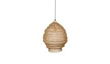 Lampa wisząca metalowa Ena L mosiężna śr. 48 cm