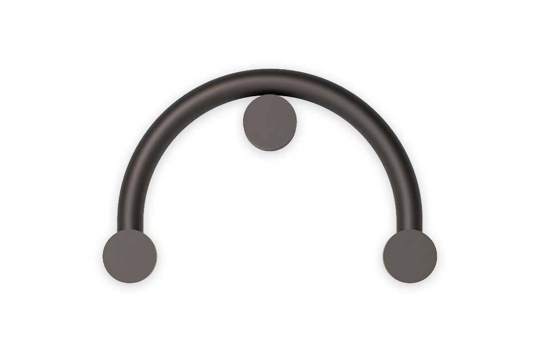 Robin :: Lampa ścienna / kinkiet Rigoberta Indirect 27k Curved czarna