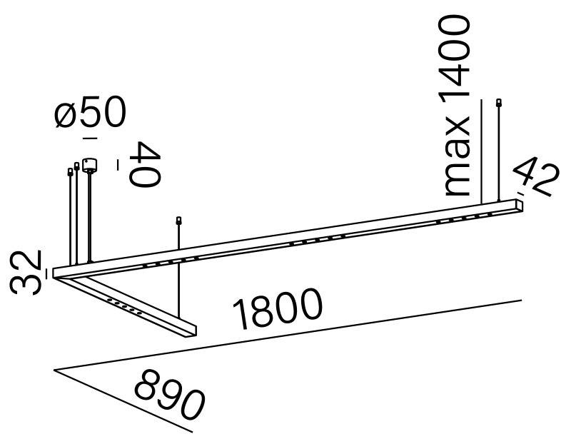 Aqform :: Mixline 192 Inv Led Wpuszczany