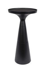 Zuiver :: Stolik aluminiowy Floss wys. 56 cm czarny