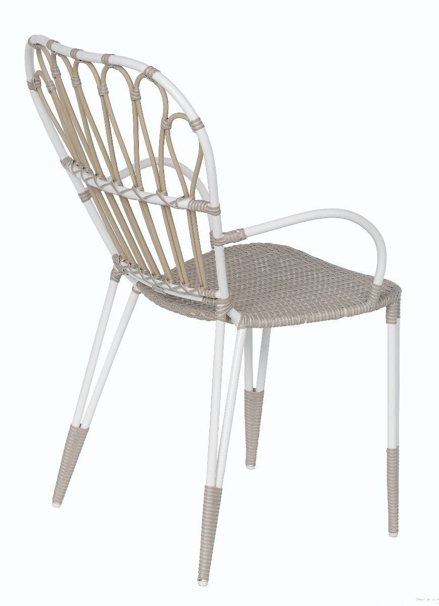 Miloo :: Fotel ogrodowy obiadowy Ivy szer. 53 cm