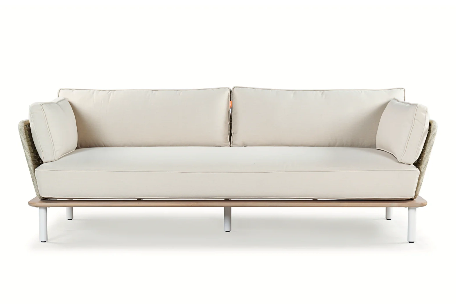 Kunesti :: Sofa ogrodowa Grab a moment 3-os. beżowa szer. 220 cm