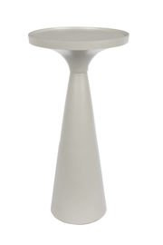 Zuiver :: Stolik aluminiowy Floss wys. 56 cm szary