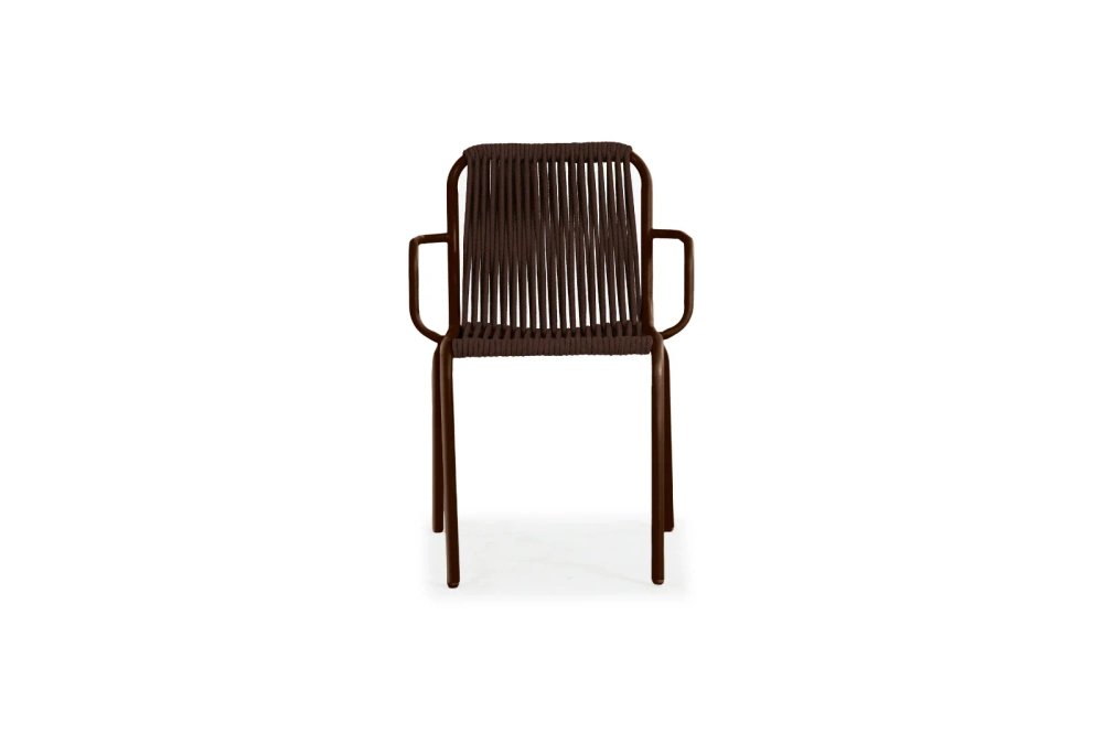 Kunesti :: Krzesło ogrodowe Coffee or tea ciemnobrązowe szer. 56 cm