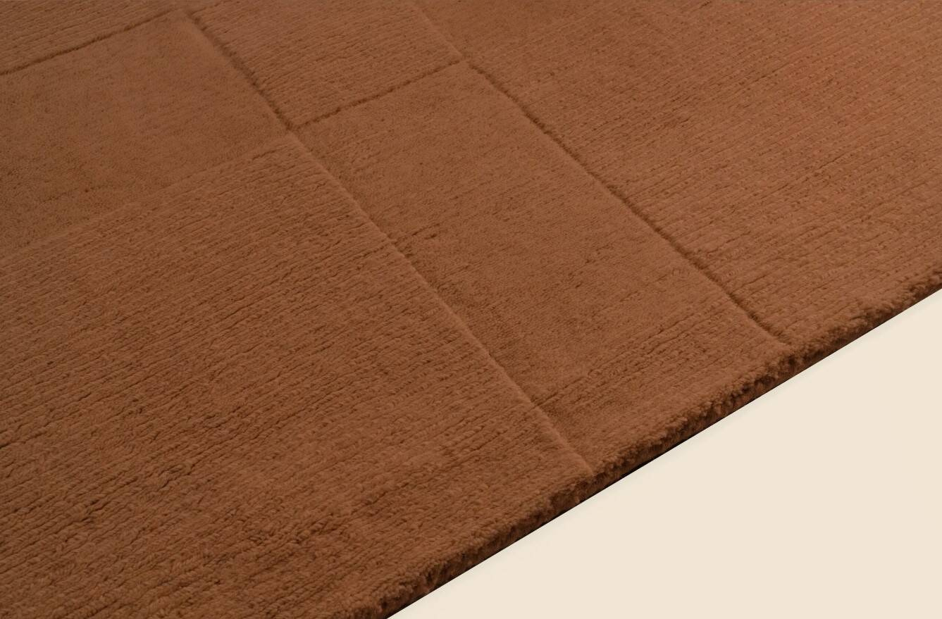 Carpet Decor :: Dywan wełniany Evora brązowy 100% wełna ręcznie wykonany