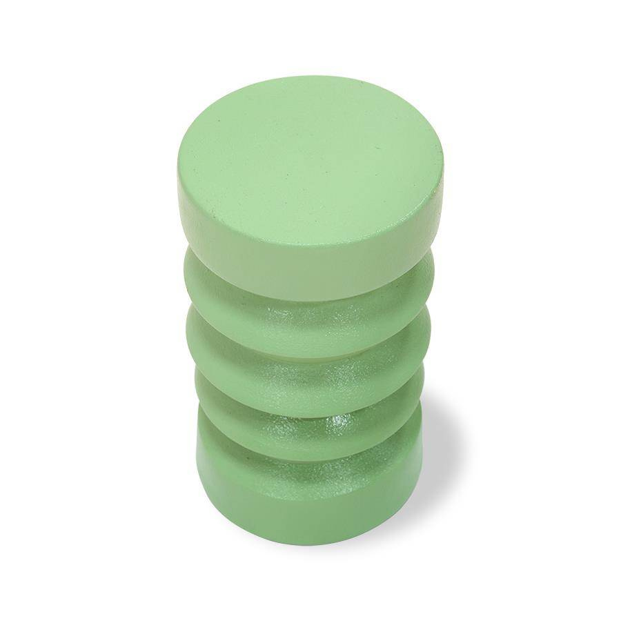 HKliving :: Stolik kamionkowy śr. 23 cm zielony