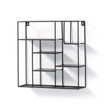 Metalowa półka Molina czarna