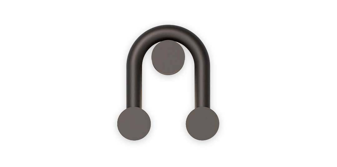 Robin :: Lampa ścienna / kinkiet Rigoberta Indirect 27k Super Curved czarna