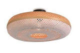 GOOD&MOJO :: Lampa sufitowa / plafon Palawan brązowo-biały śr. 60 cm