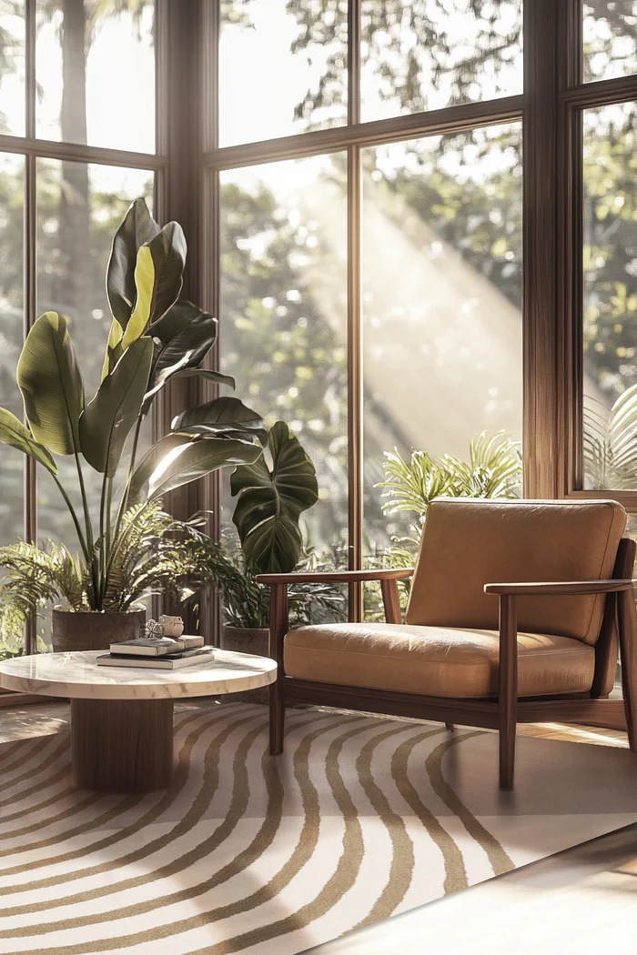 Carpet Decor :: Dywan Wave beżowo-szary ręcznie wykonany wełna i wiskoza