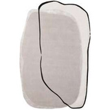 Carpet Decor :: Dywan Spot asymetryczny beżowy z wełną ręcznie wykonywany