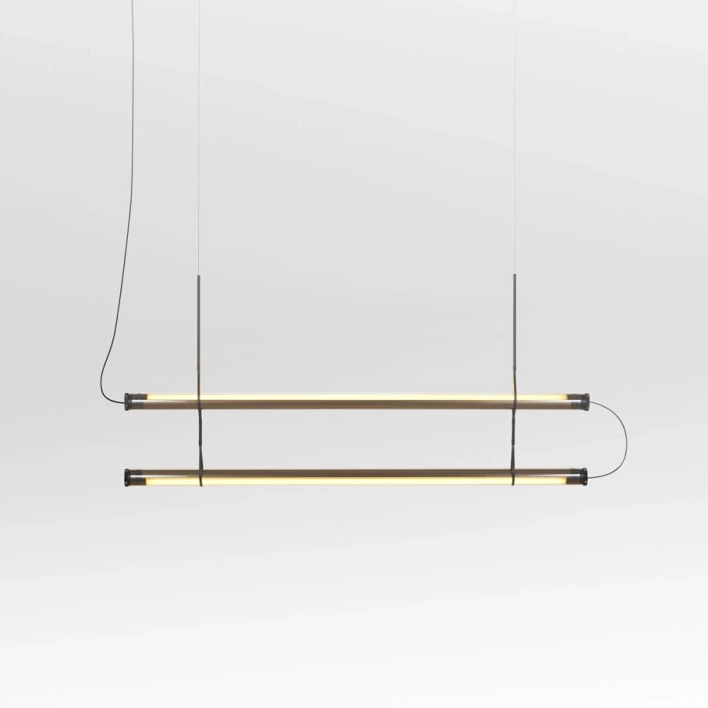 Marset :: Lampa wisząca Fris Pro szer. 155 cm czarna