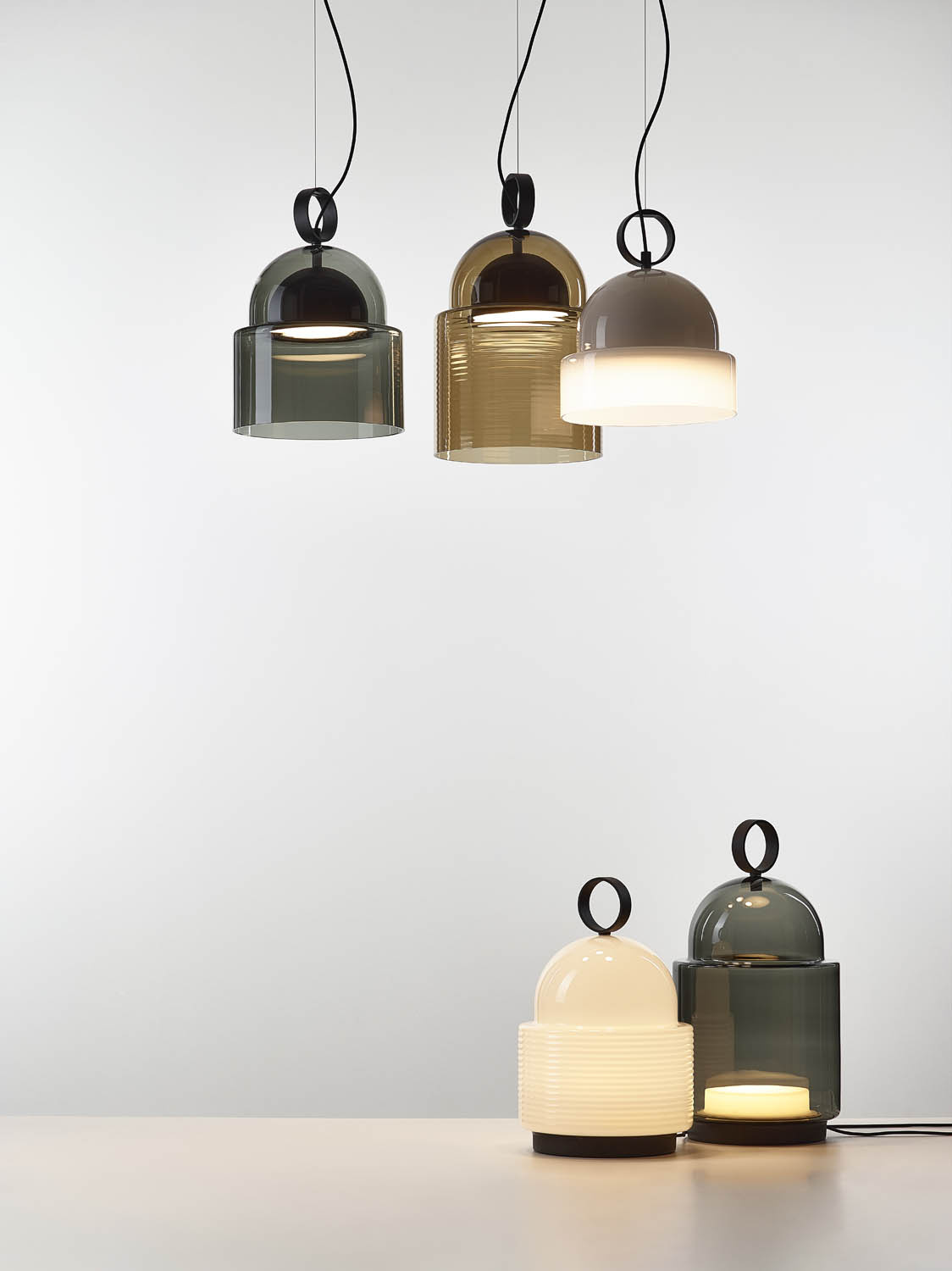 Brokis :: Lampa Wisząca Dome śr. 32 cm amber