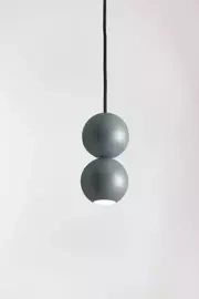 LOFTLIGHT :: Lampa wisząca Bola Bola szara wys. 18 cm