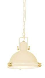 Kaspa :: Lampa wisząca  Nautilius rozm. M kremowa śr. 26 cm