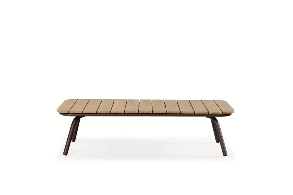 Kunesti :: Stolik ogrodowy Coffee or tea drewniany blat szer. 130 cm