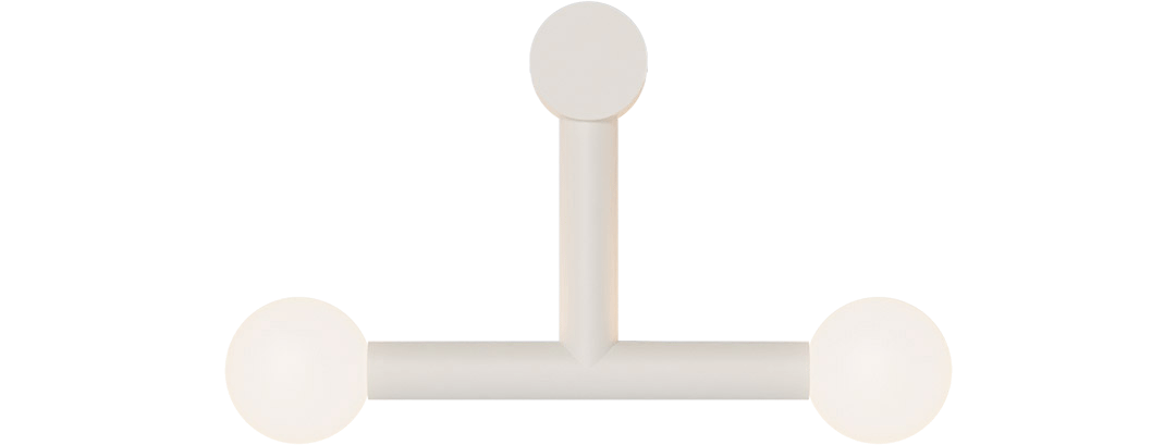 Robin :: Lampa ścienna / kinkiet Rigoberta Direct Trio biała