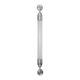 Umage  ::  Lampa ścienna / kinkiet Lemon Squeeze Long wys. 94 cm polerowana stal