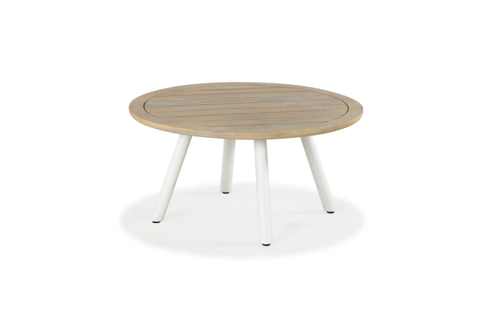 Kunesti :: Stolik ogrodowy Grab a moment drewniany blat śr. 80 cm
