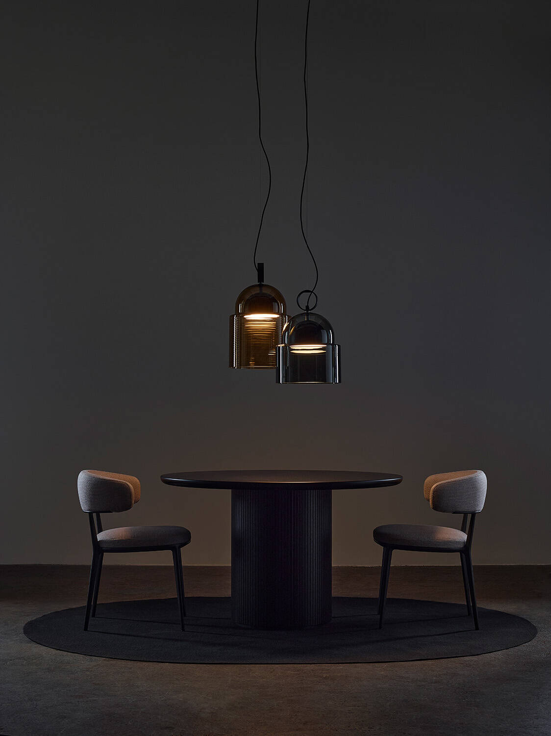 Brokis :: Lampa Wisząca Dome śr. 32 cm amber