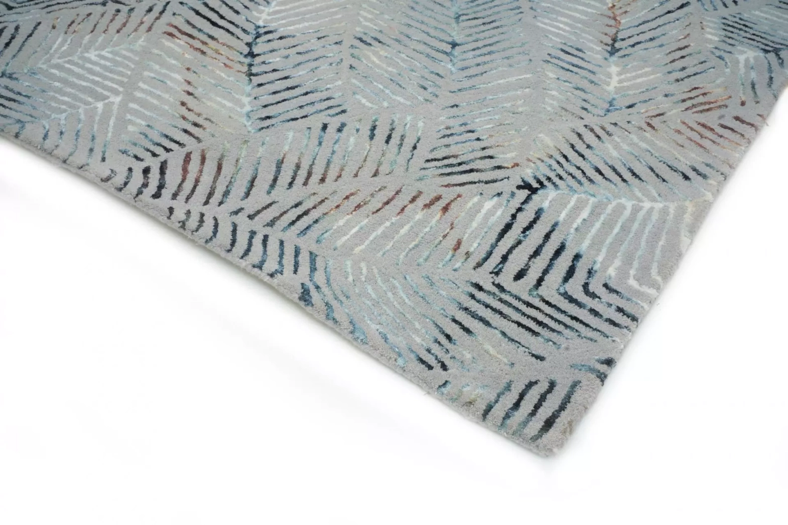 Carpet Decor :: Dywan Palms Grey szary ręcznie wykonany