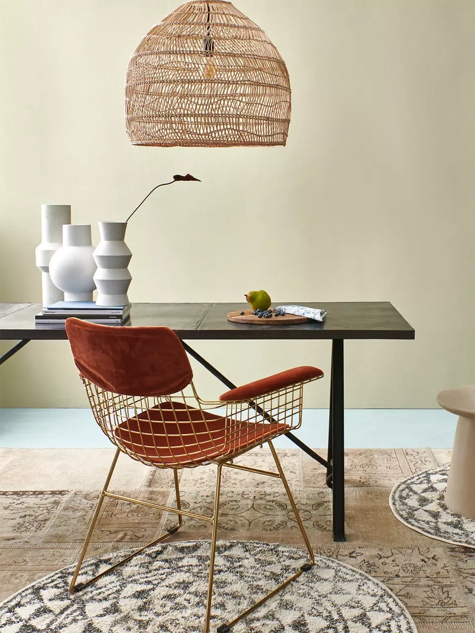 HKliving :: Lampa wisząca wiklinowa rozmiar M