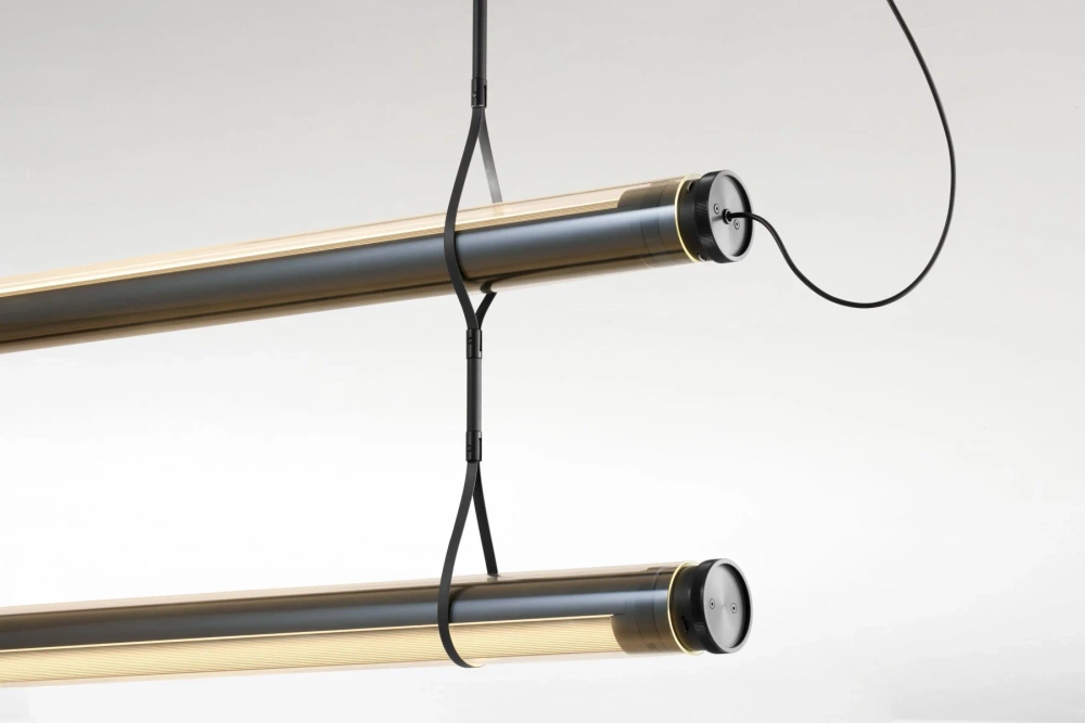 Marset :: Lampa wisząca Fris Pro szer. 155 cm czarna