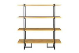 Dutchbone :: Regał Class Oak brązowa szer. 140 cm