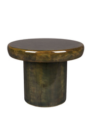 Dutchbone :: Stolik kawowy Mush śr. 45 cm drewno mango zielony