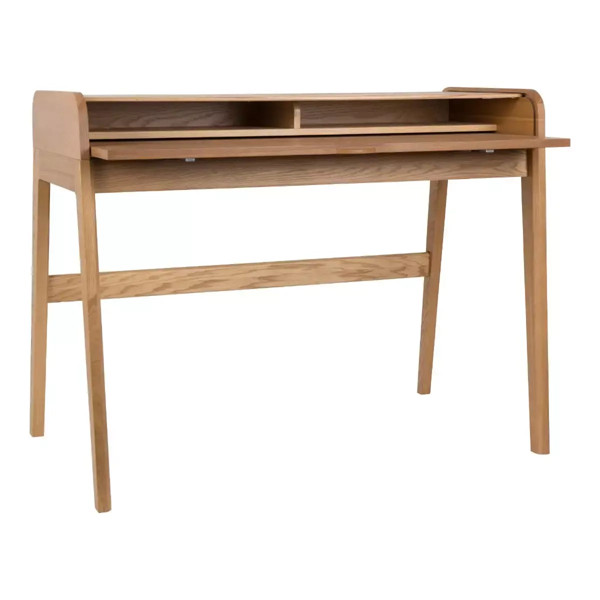 Zuiver :: Biurko / sekretarzyk drewniany Barbier szer. 110 cm jasne drewno