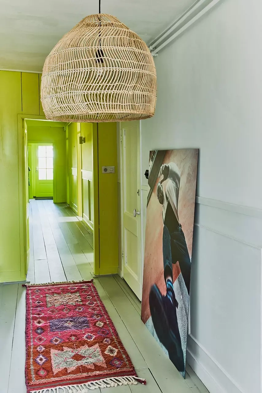 HKliving :: Lampa wisząca wiklinowa rozmiar M