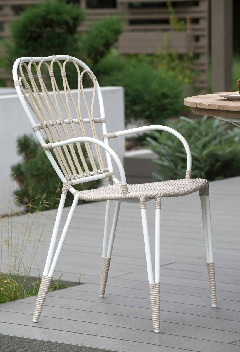 Miloo :: Fotel ogrodowy obiadowy Ivy szer. 53 cm
