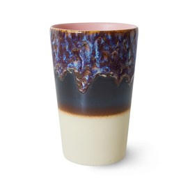 HKLiving:: Kubek do herbaty 70s ceramics Aurora wielokolorowy