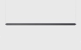 Anour :: Lampa wisząca G-Model szer. 150 cm czarna aluminium