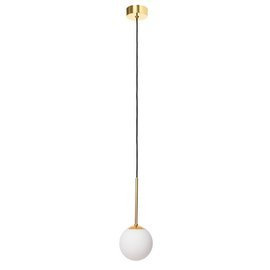 Kaspa :: Lampa wisząca Lamia 1 klosz złota