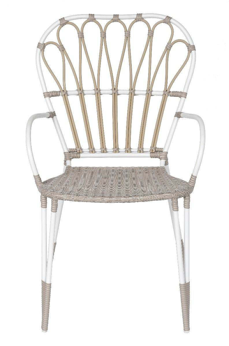 Miloo :: Fotel ogrodowy obiadowy Ivy szer. 53 cm