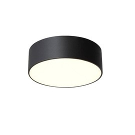 Kaspa :: Lampa sufitowa / plafon Disc LED czarny rozm. S