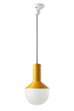 Ferroluce :: Lampa wisząca Selaron śr. 24 cm żółta