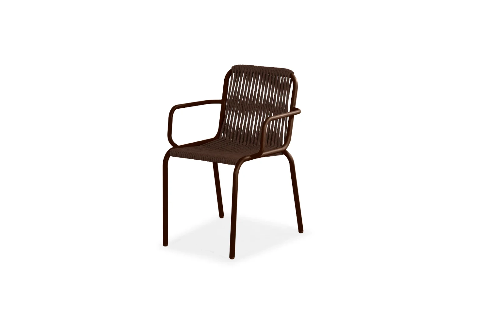 Kunesti :: Krzesło ogrodowe Coffee or tea ciemnobrązowe szer. 56 cm