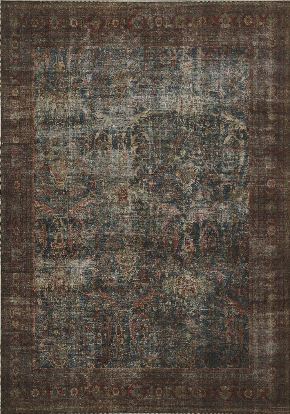 Carpet Decor :: Dywan Petra Wine bordowy łatwe czyszczenie