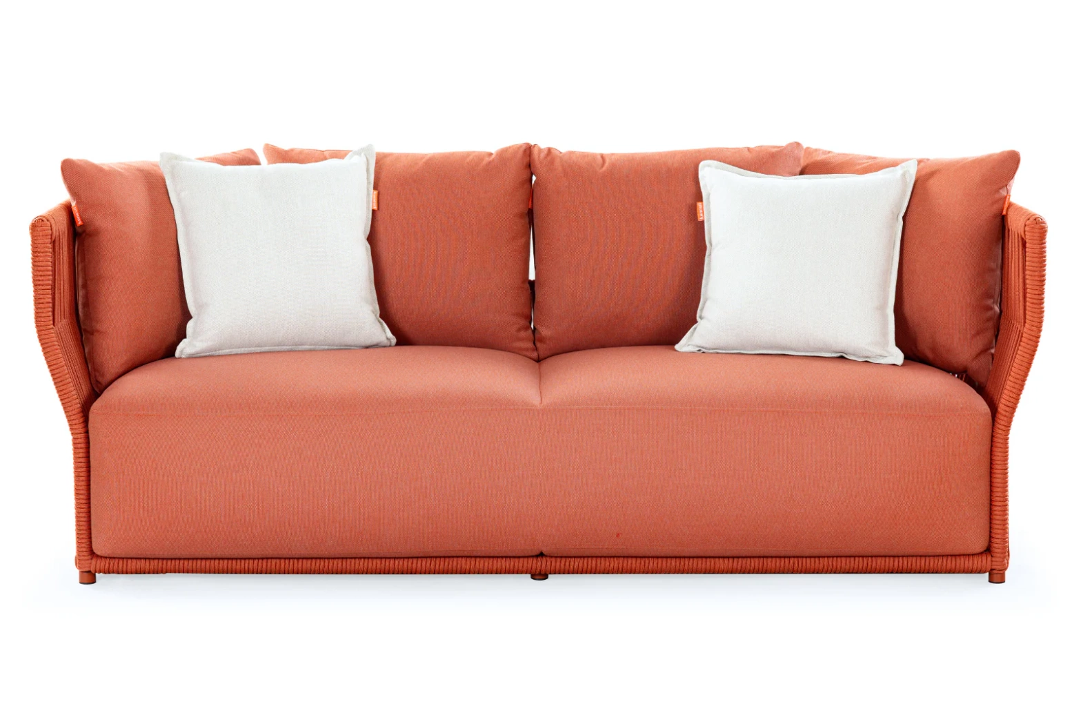 Kunesti :: Sofa ogrodowa Have some joy! pomarańczowa szer. 190 cm