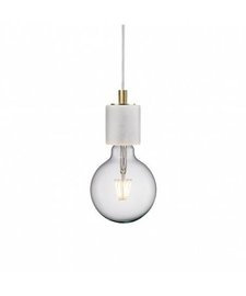 Nordlux :: Lampa wisząca Siv biała wys. 10 cm 