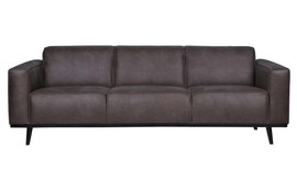 Be Pure :: Sofa Statement 3-osobowa szara szer. 230 cm 